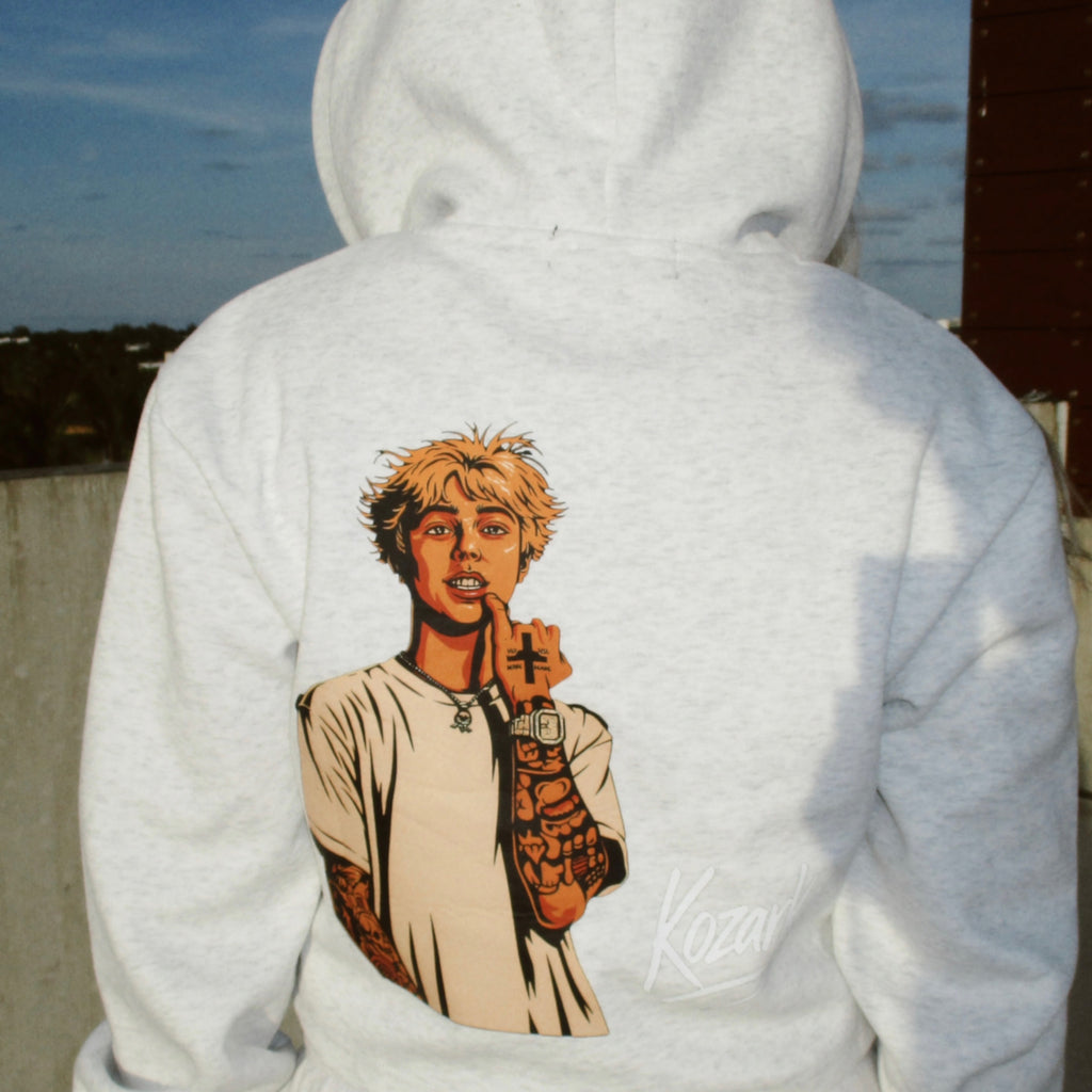 Kozarkane! Women's Cropped Zip-Up Hoodie