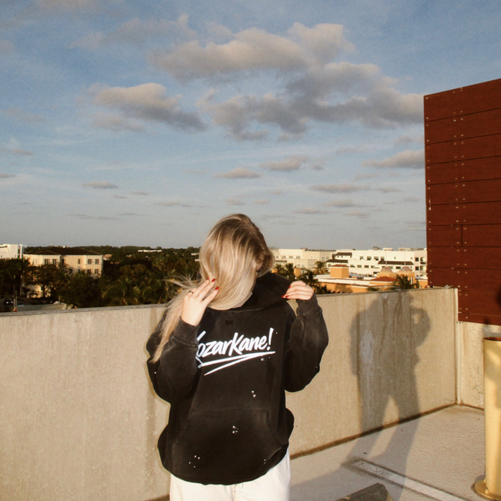 Kozarkane! Vintage Washed Fleece Hoodie