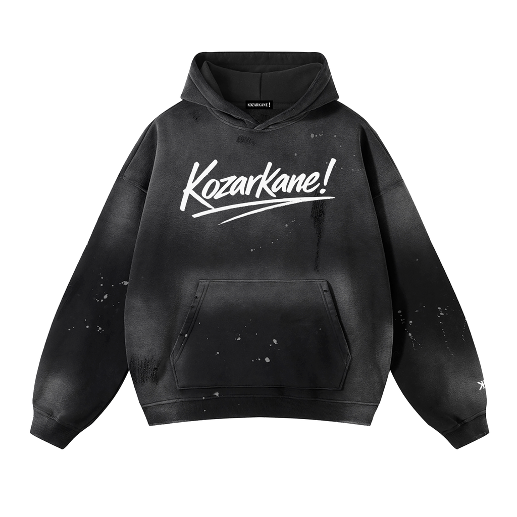 Kozarkane! Vintage Washed Fleece Hoodie